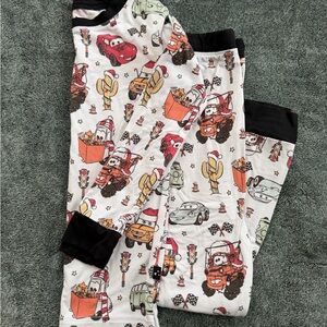 Blush Lotus CARS Christmas Pajamas